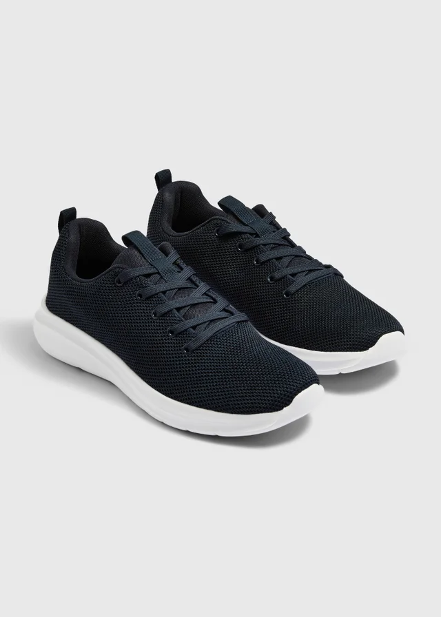 Navy Blue Sports Trainers