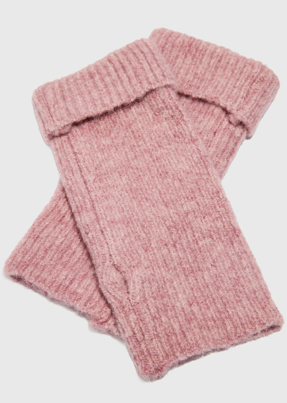 Pink Ribbed Dry Gloves - One Size Image 1