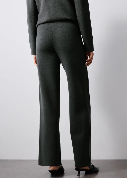 Charcoal Wide Leg Co Ord Trouser - 8 Image 3