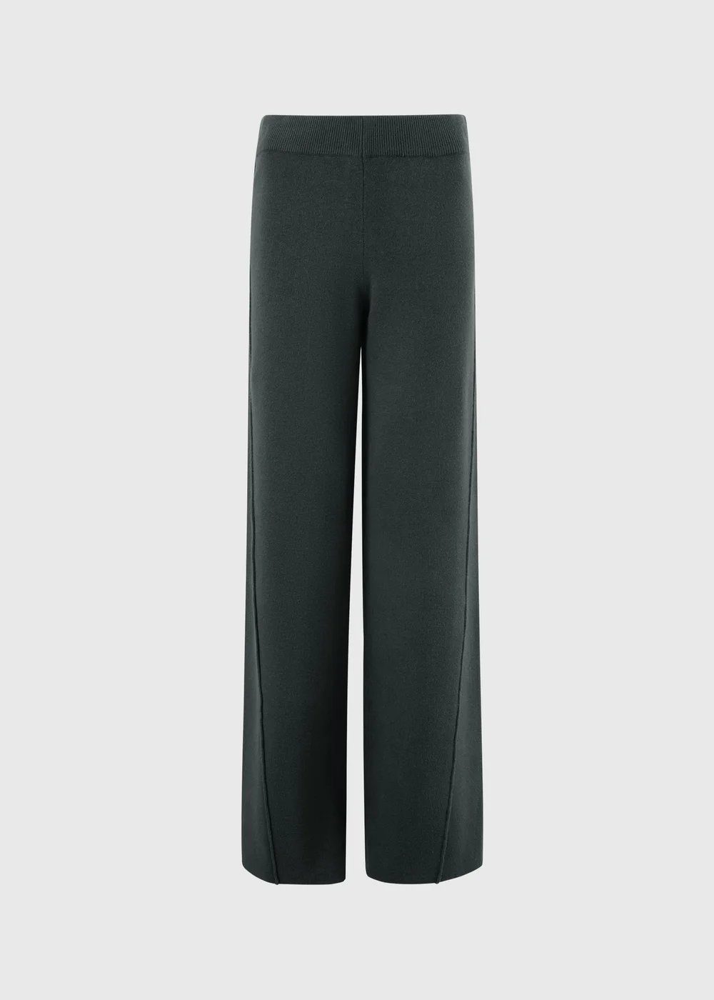 Charcoal Wide Leg Co Ord Trouser - 8 Image 5
