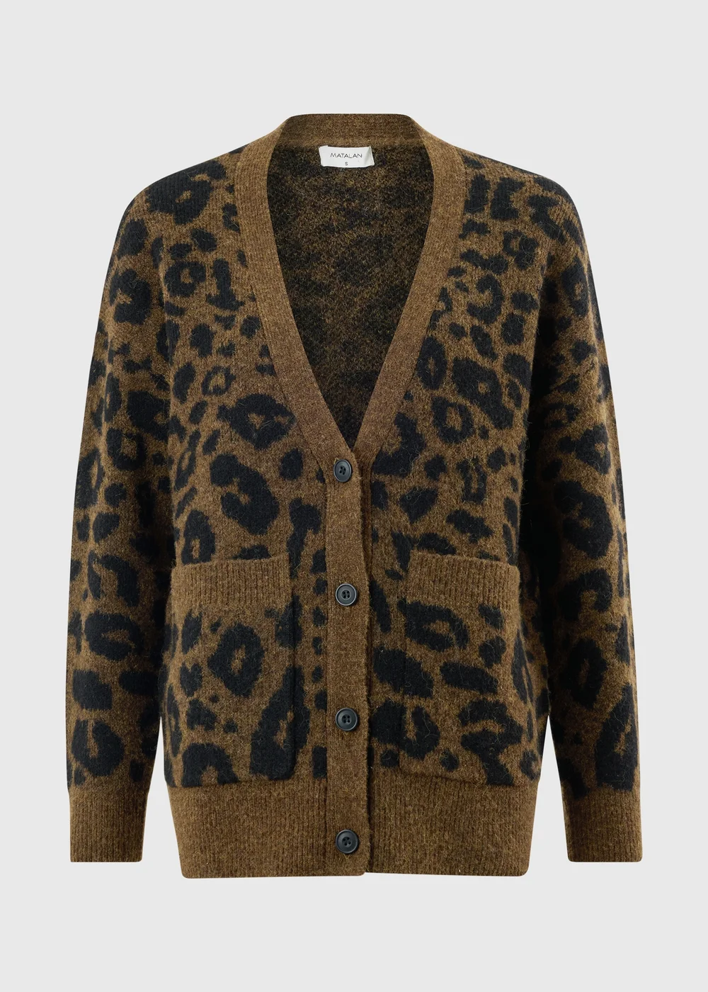 Leopard Knitted Cardigan - XS Image 5