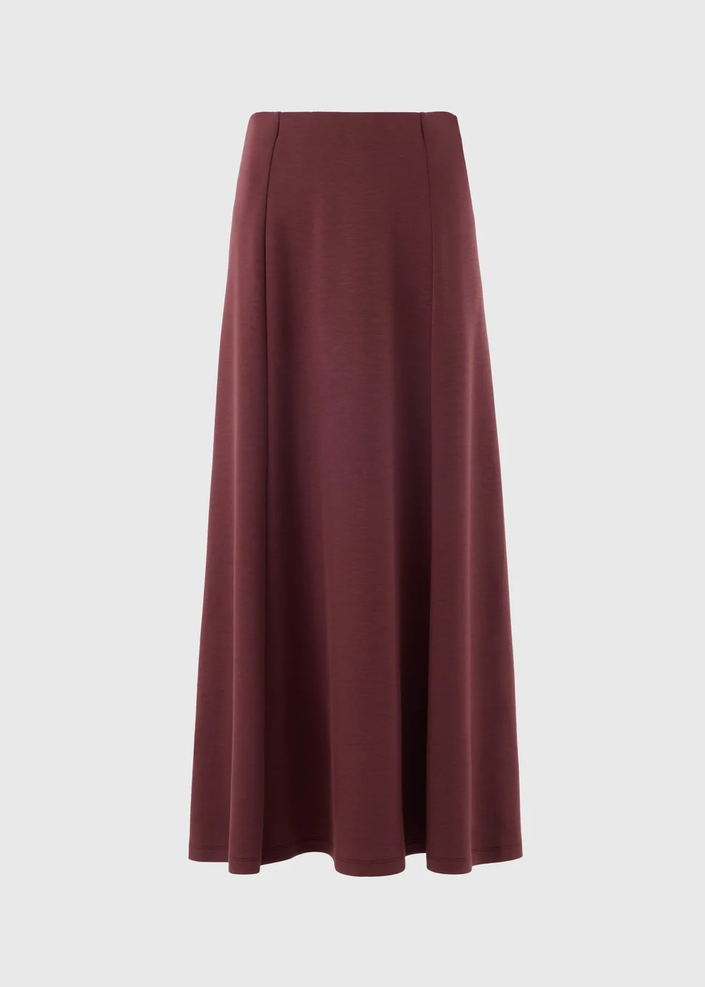 Chocolate Brown Midi Skirt - 8 Image 1