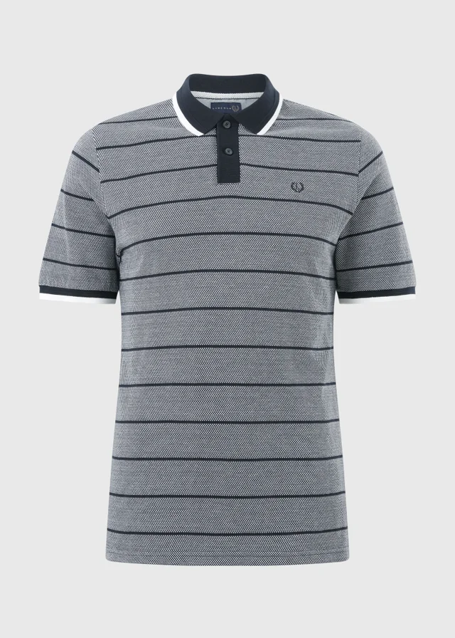 Lincoln Striped Smart Polo Shirt