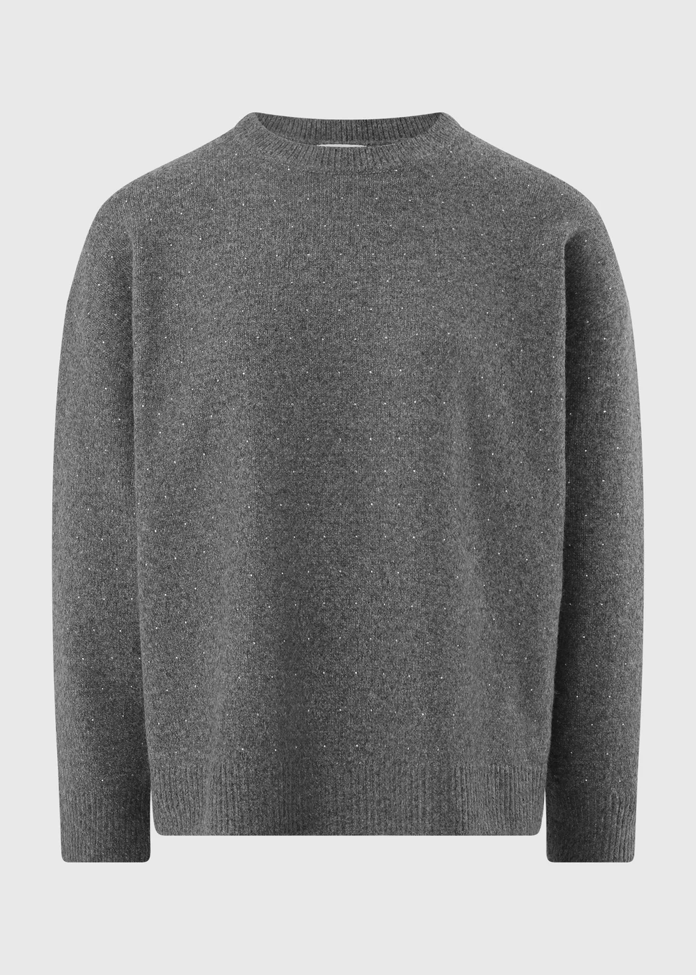 Grey Embellished Knitted Jumper - XS Image 5