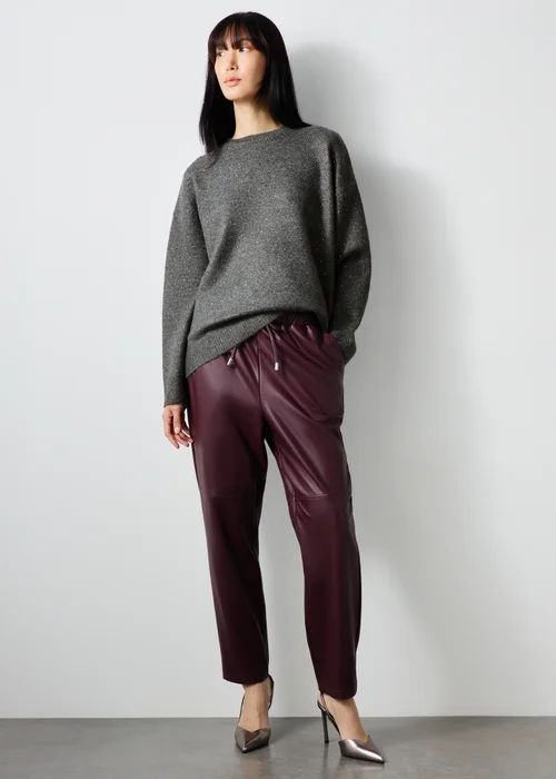 Grey Embellished Knitted Jumper - XS Image 4