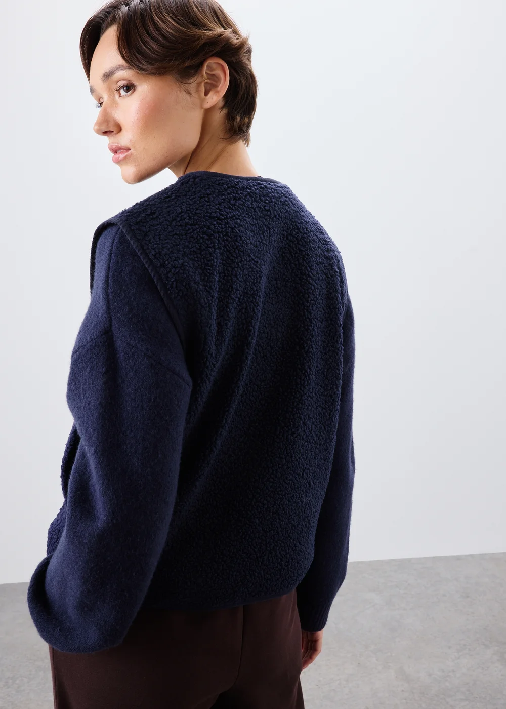 Navy Borg Gilet - XS Image 3