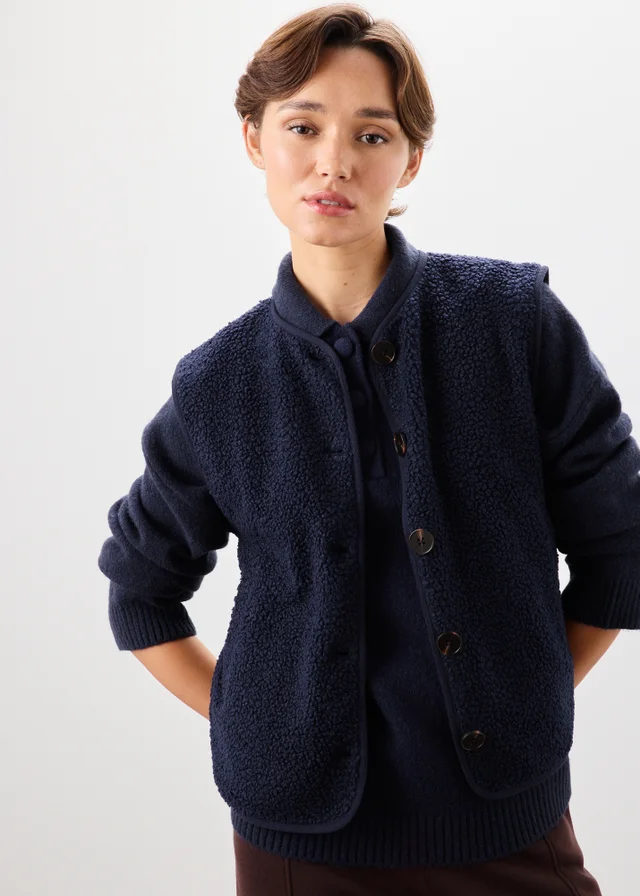 Navy Borg Gilet