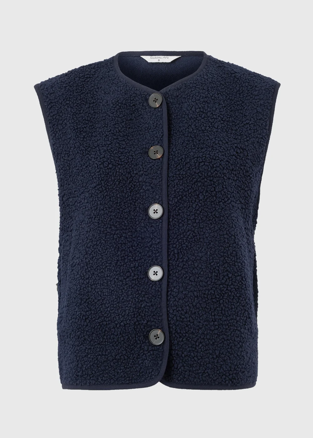 Navy Borg Gilet - XS Image 5
