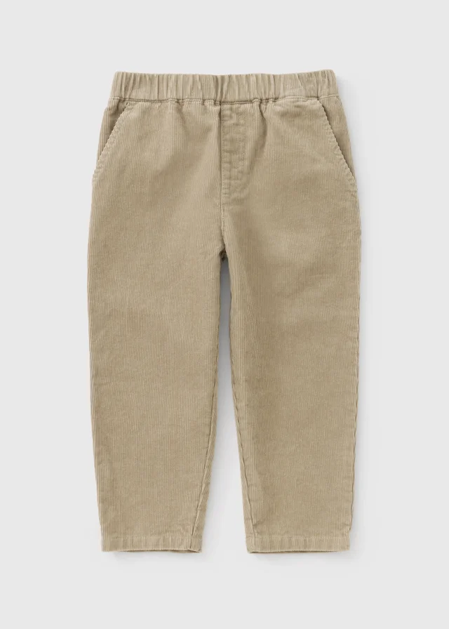 Boys Stone Cord Trousers (1-8yrs)
