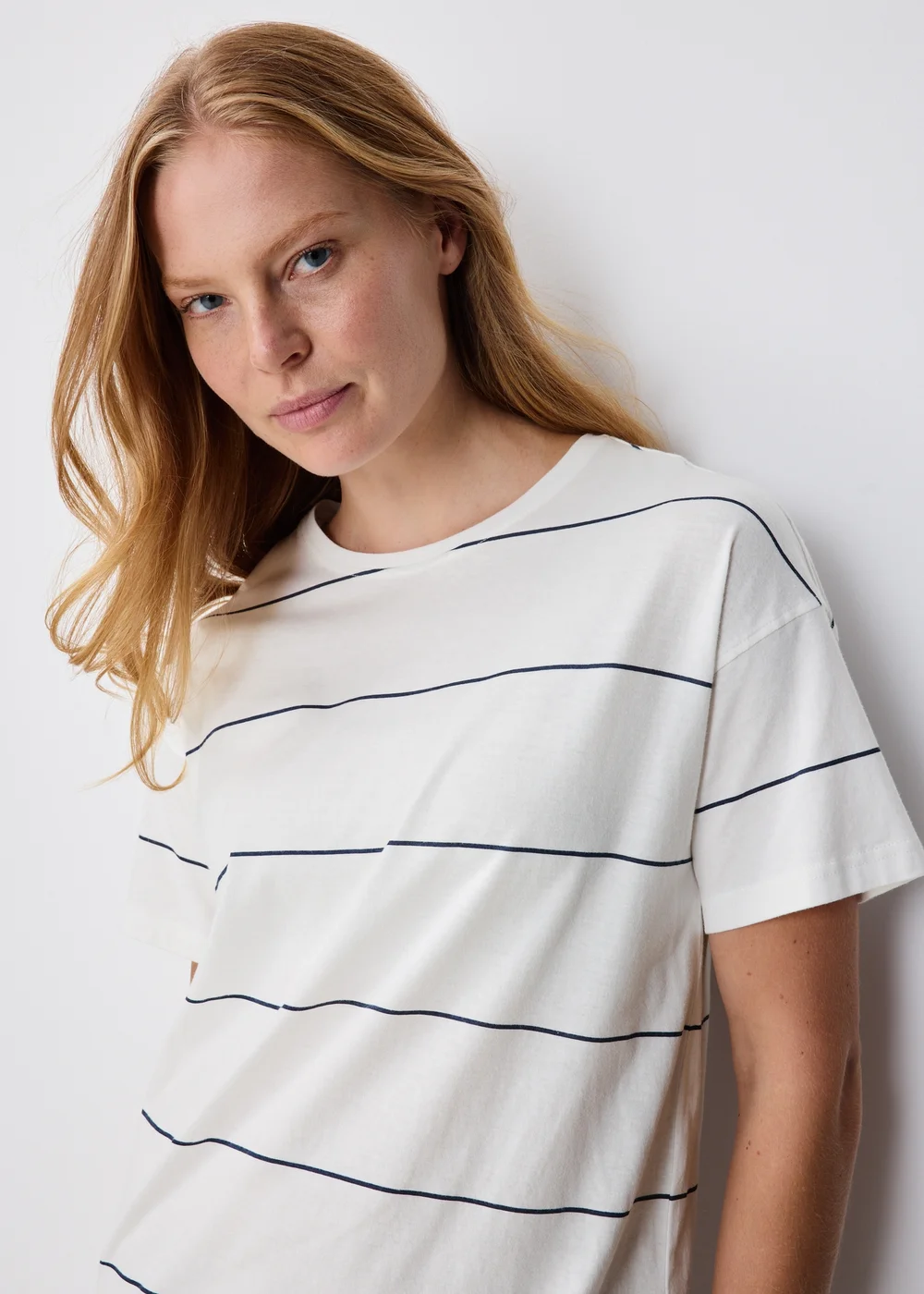 Navy Stripe Nightie - XS Image 3