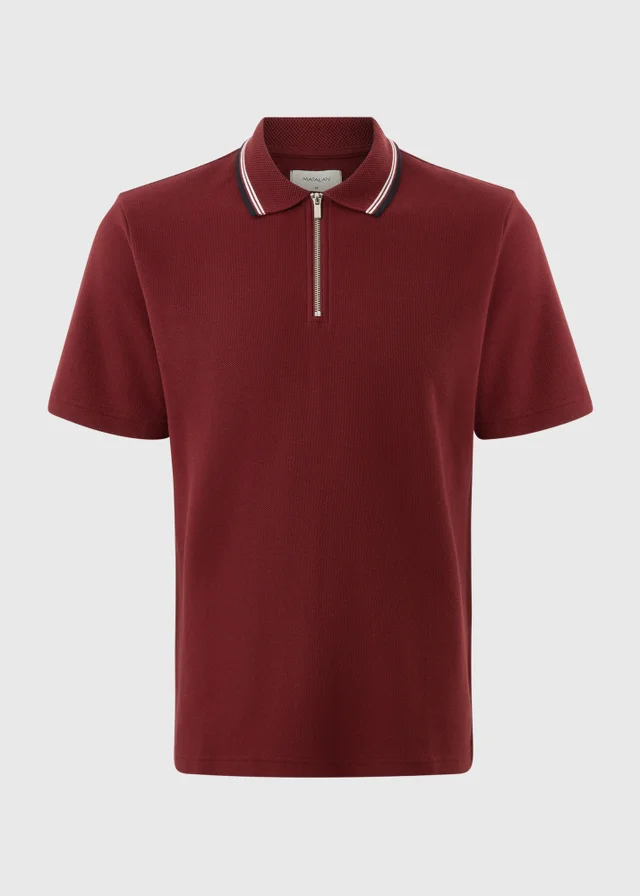 Red Tipped Polo Shirt