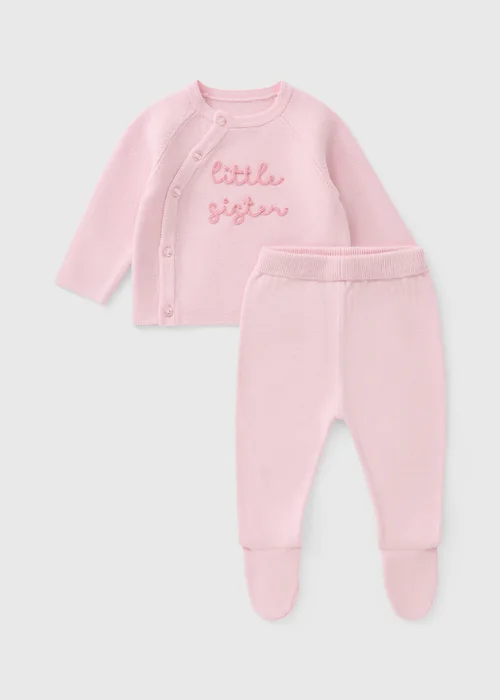 Baby Little Sister Top & Trouser Set (0-18mths - 12-18 months Image 1