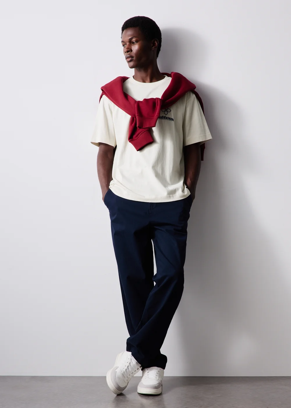 Ecru Clubhouse Chilli Graphic T-Shirt - XS Image 2