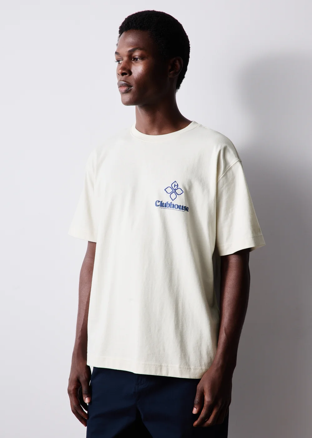 Ecru Clubhouse Chilli Graphic T-Shirt - XS Image 1