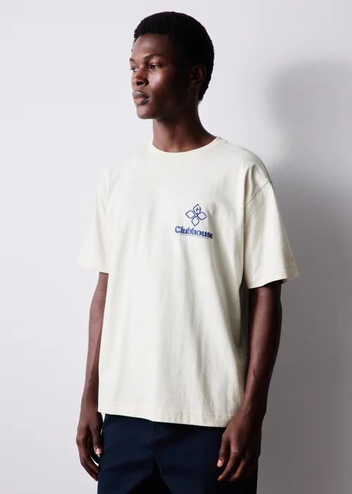 Ecru Clubhouse Chilli Graphic T-Shirt - XS Image 1