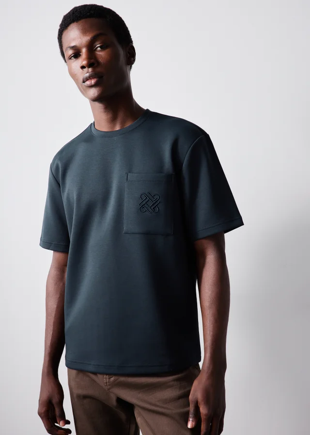 Navy Smart Logo T-Shirt
