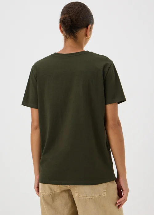 Forest Green Paris Graphic T-Shirt - XS Image 2