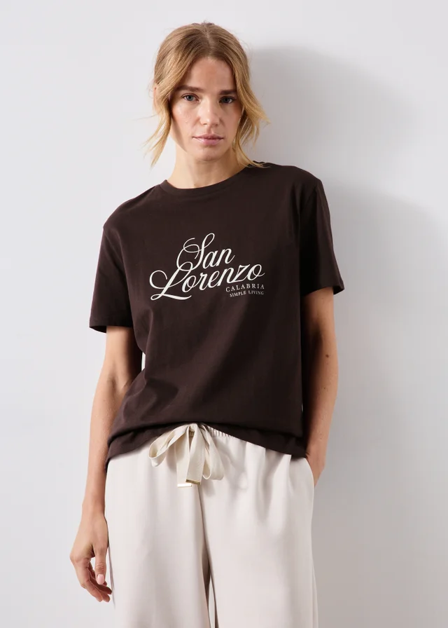 Chocolate Brown San Lorenzo T-Shirt