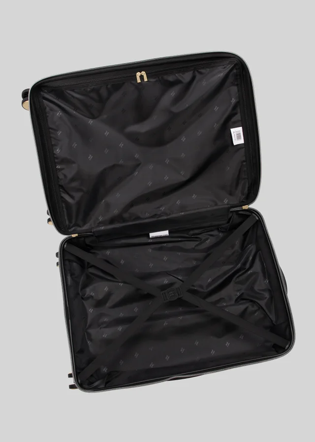 IT Luggage Black Fascinate Hardshell Suitcase
