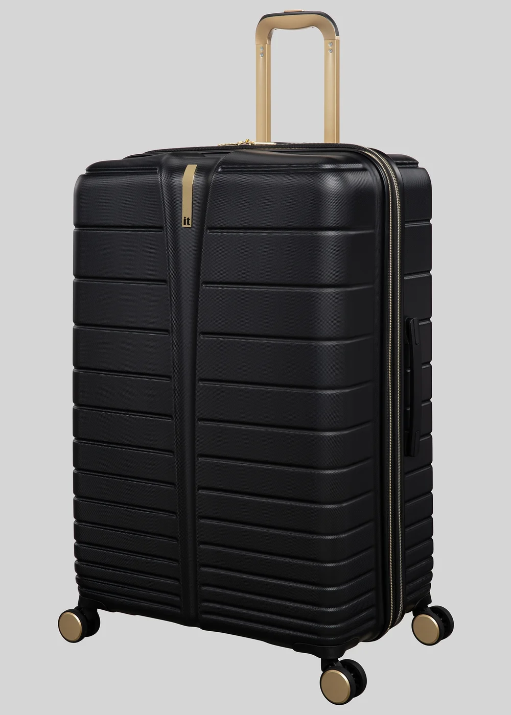 IT Luggage Black Fascinate Hardshell Suitcase - VANITY Image 3