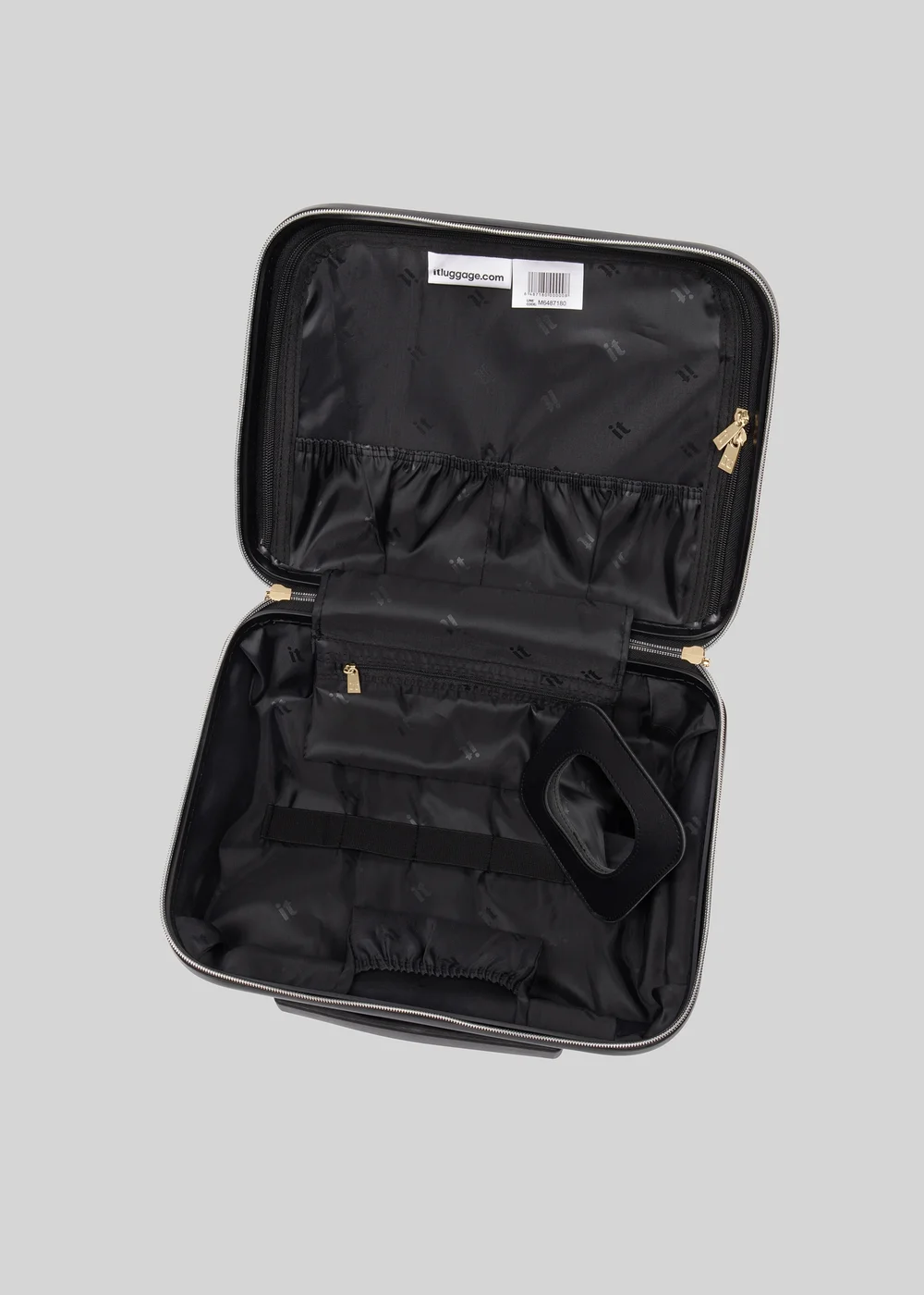 IT Luggage Black Fascinate Hardshell Suitcase - VANITY Image 9