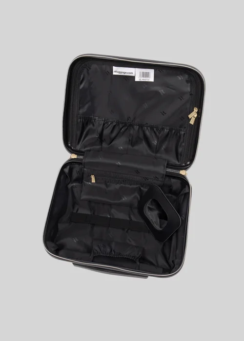 IT Luggage Black Fascinate Hardshell Suitcase - VANITY Image 9