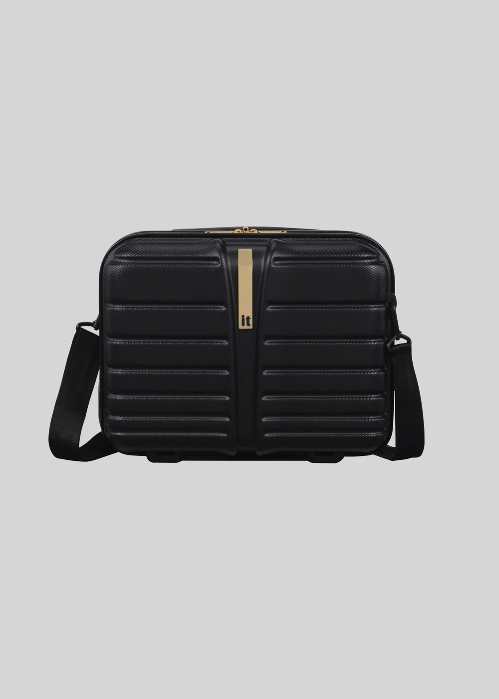 IT Luggage Black Fascinate Hardshell Suitcase - VANITY Image 8