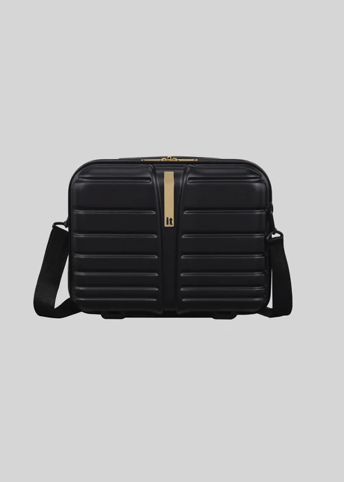 IT Luggage Black Fascinate Hardshell Suitcase - VANITY Image 8