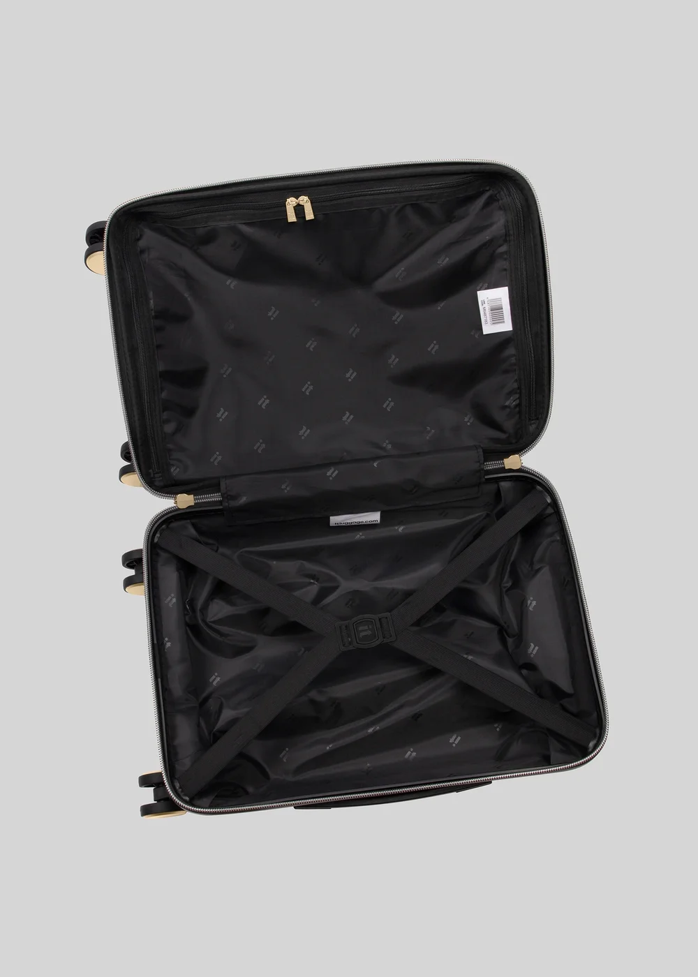 IT Luggage Black Fascinate Hardshell Suitcase - VANITY Image 6