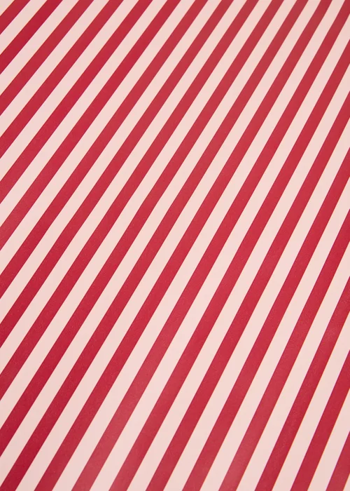Burgundy Stripe Wrapping Paper 8 Metres Image 2