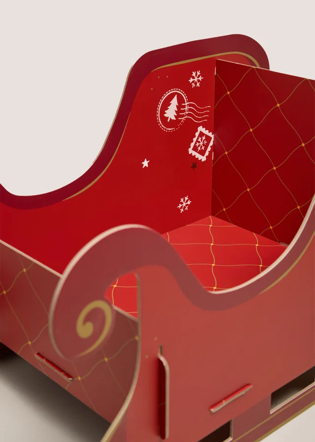 Red Present Sleigh Gift