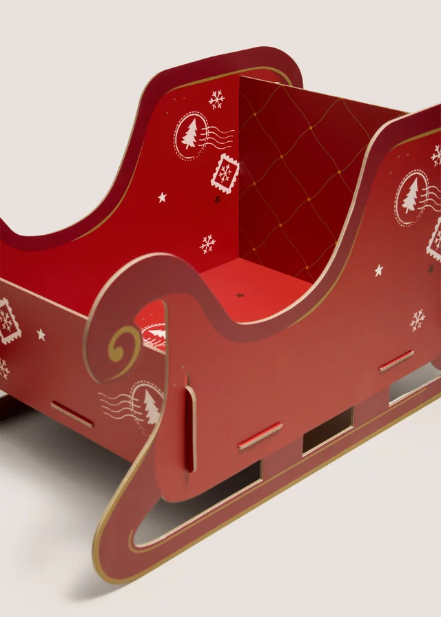 Red Present Sleigh Gift
