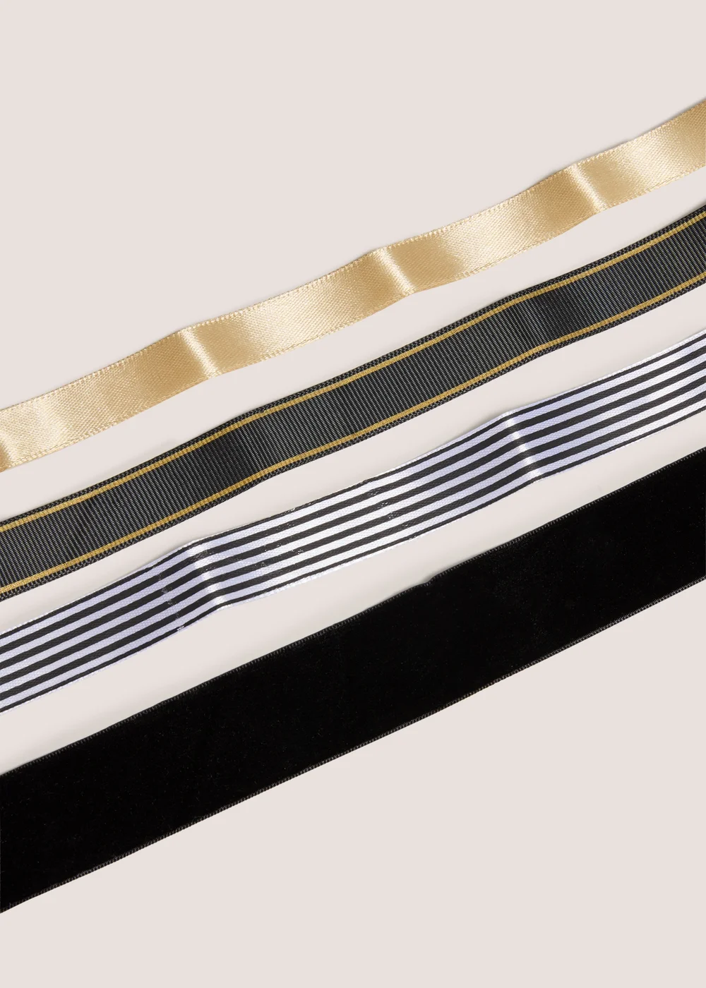 4 Pack Christmas Ribbon Image 1