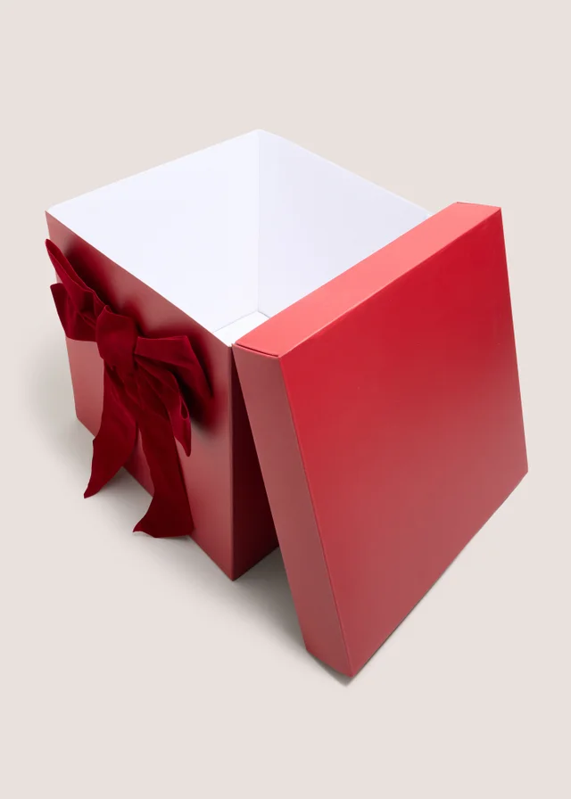 Red Christmas Present Box