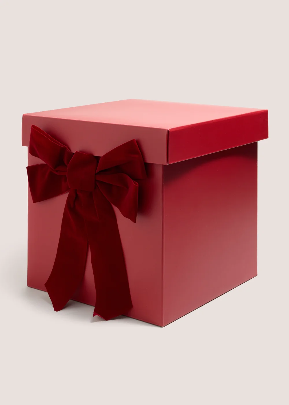 Red Christmas Present Box Image 1