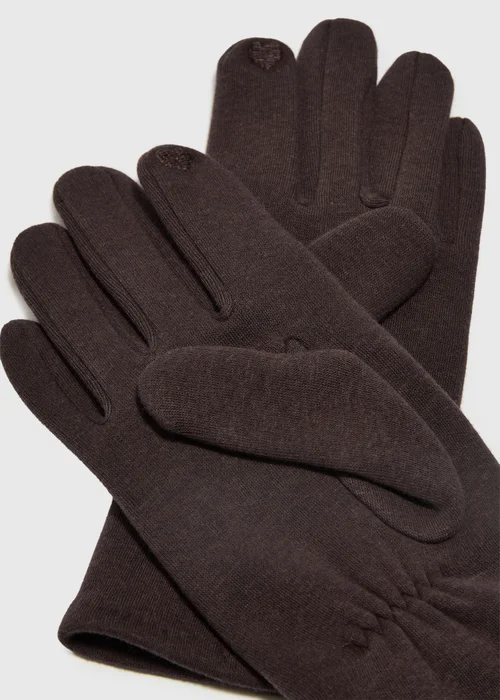 Women's Brown Gloves - One Size Image 2