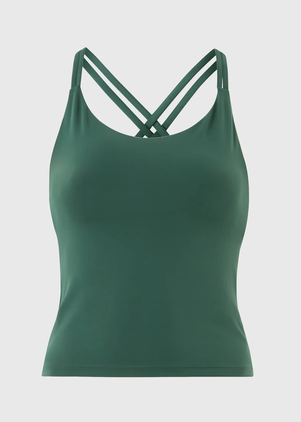 Souluxe Green Strap Vest Top - 6 Image 1
