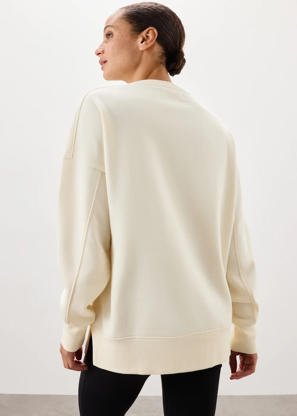 Souluxe Cream Graphic Jumper - XS Image 2