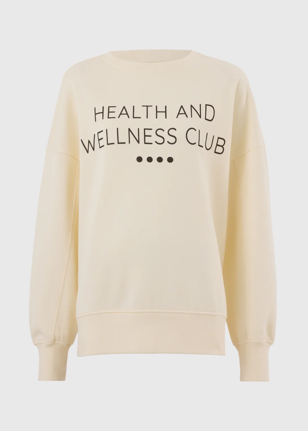 Souluxe Cream Health & Wellness Jumper - XS Image 1