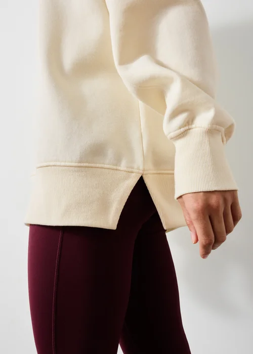 Souluxe Cream Health & Wellness Jumper - XS Image 3