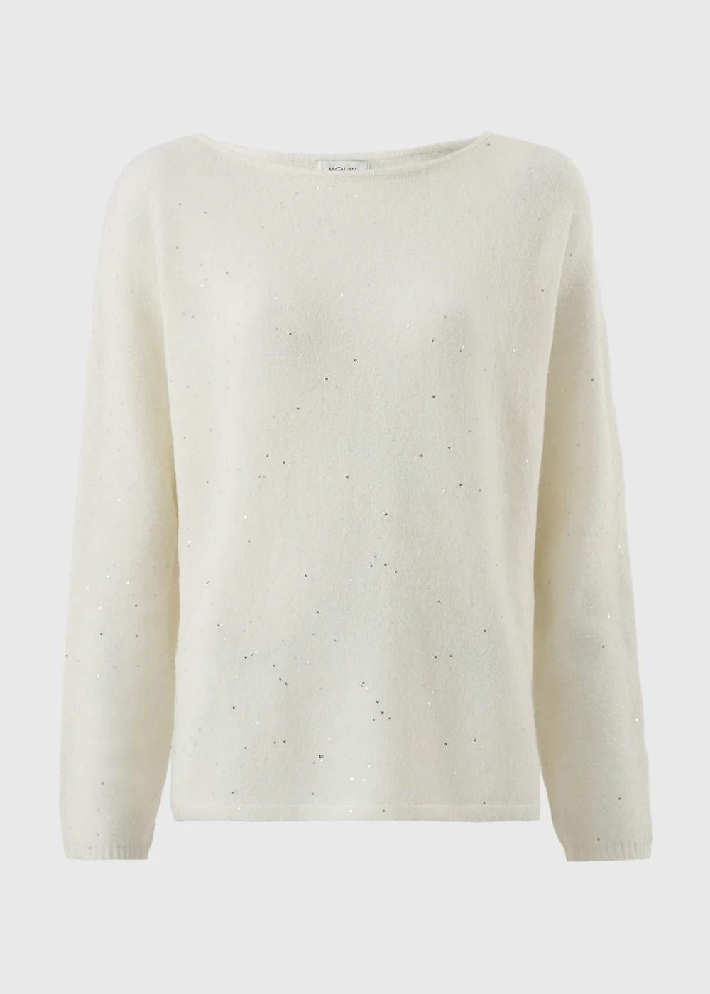 Cream Sequin Jumper - XS Image 5