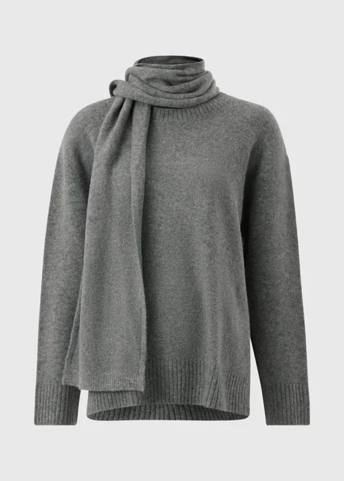 Charcoal Side Stripe Co Ord Sweatshirt - XS Image 5