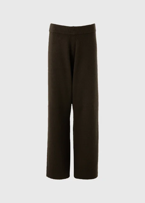 Chocolate Brown Side Stripe Co Ord Trousers - 8 Image 5
