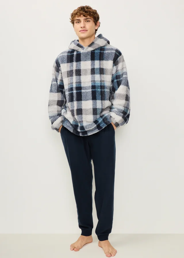 Blue Fleece Pyjama Set