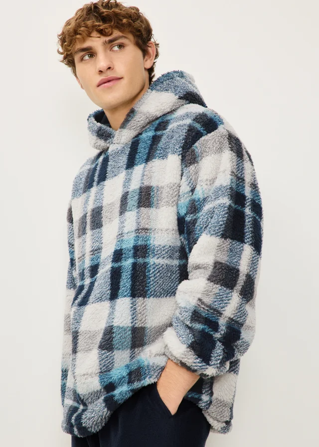 Blue Fleece Pyjama Set
