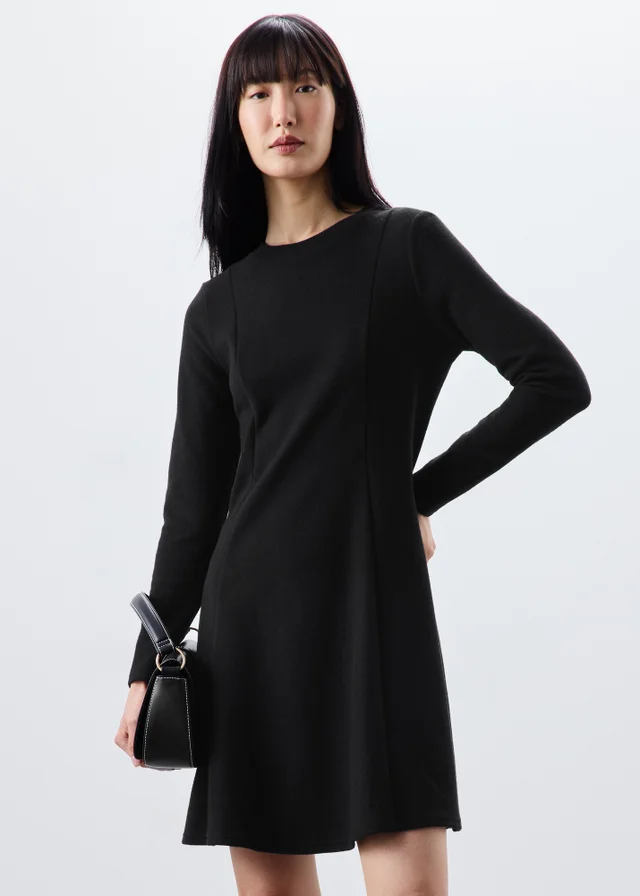 Black Skater Mini Dress