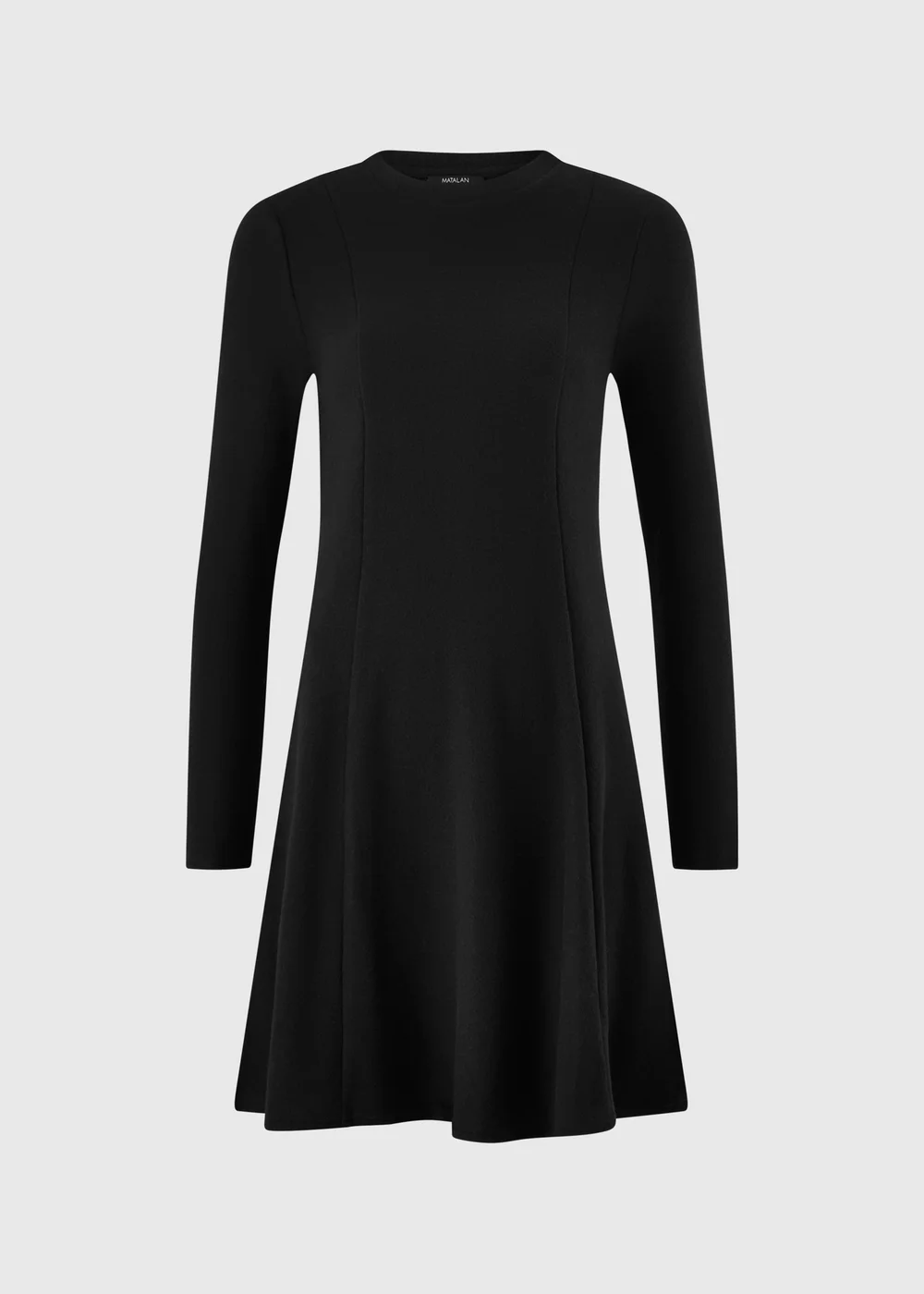 Black Skater Mini Dress - 8 Image 5
