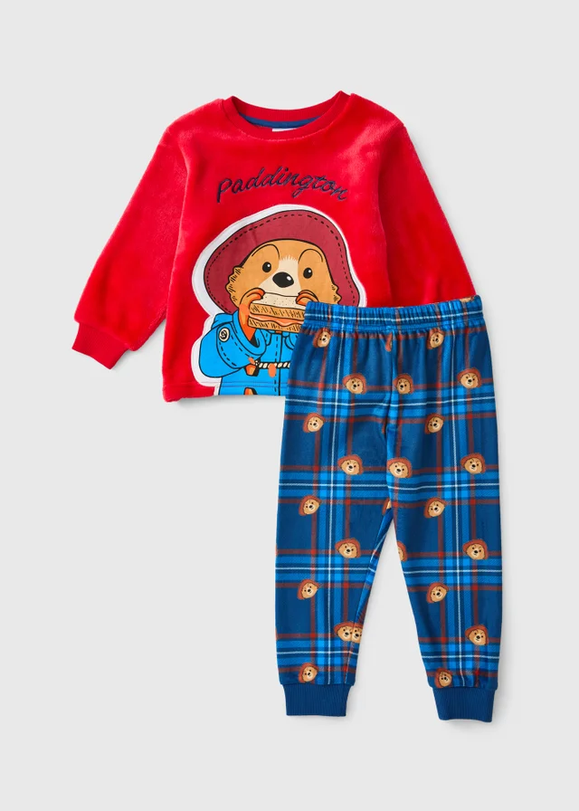 Boys’ Paddington Bear Fleece Pyjama Set (1-7yrs)
