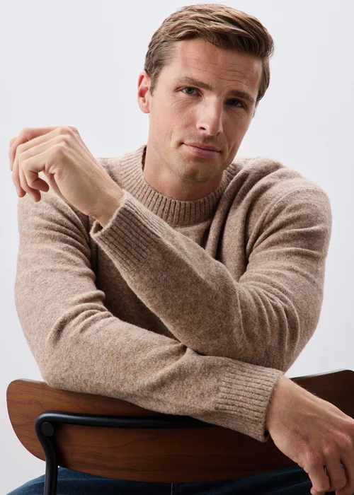 Stone Crewe Neck Jumper - S Image 3