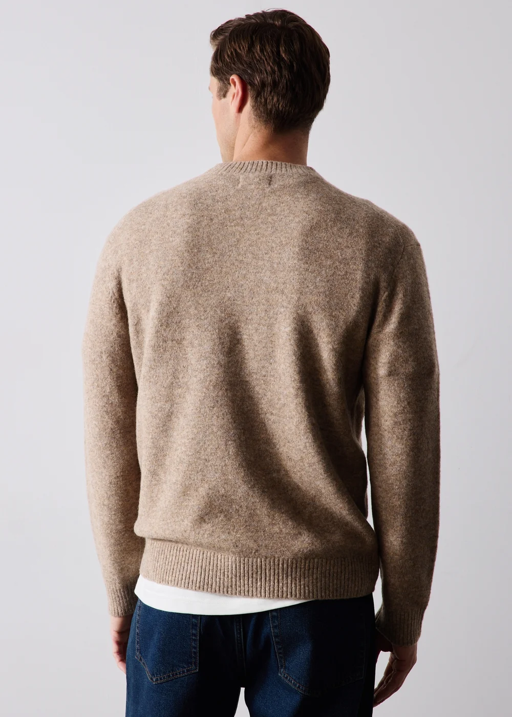 Stone Crewe Neck Jumper - S Image 2